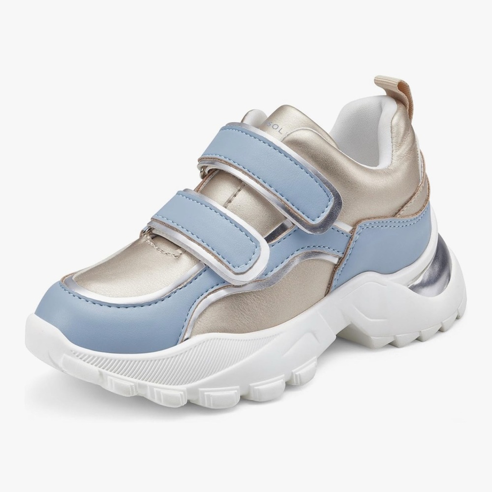 New - Aerosole Cally Soft Gold Kids Shoes